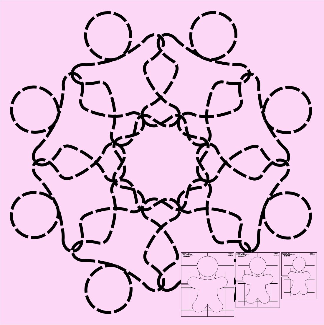 DM Quilting – Kidz Templates