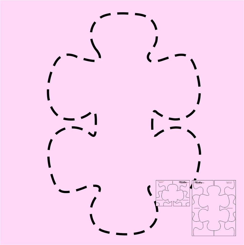 DM Quilting – Puzzle Template Set