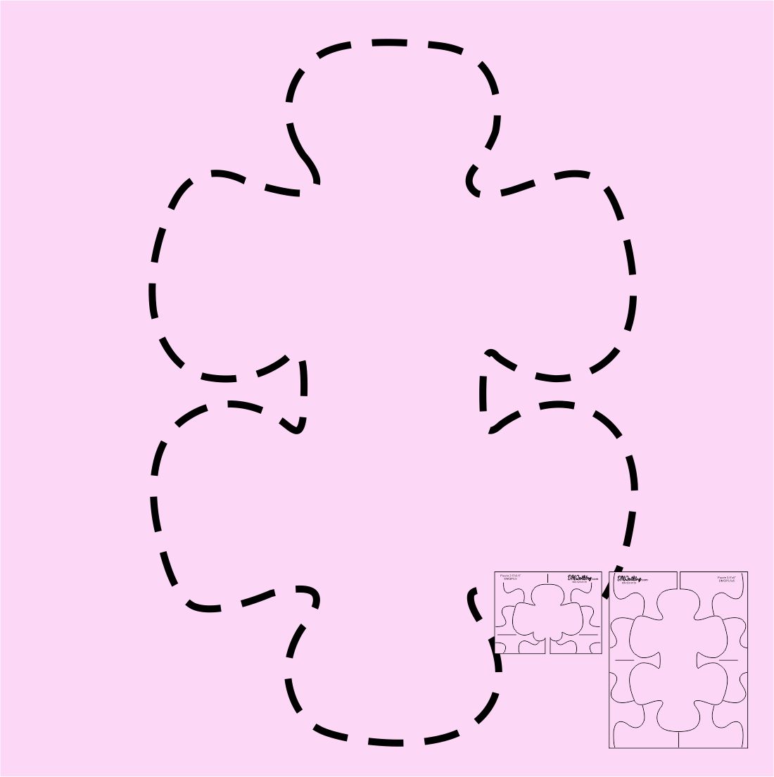 DM Quilting – Puzzle Template Set
