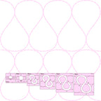 DM Quilting – Ribbon Candy