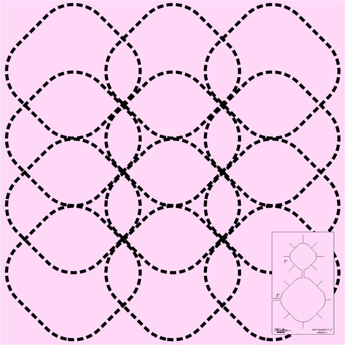 DM Quilting – Soft Square Templates