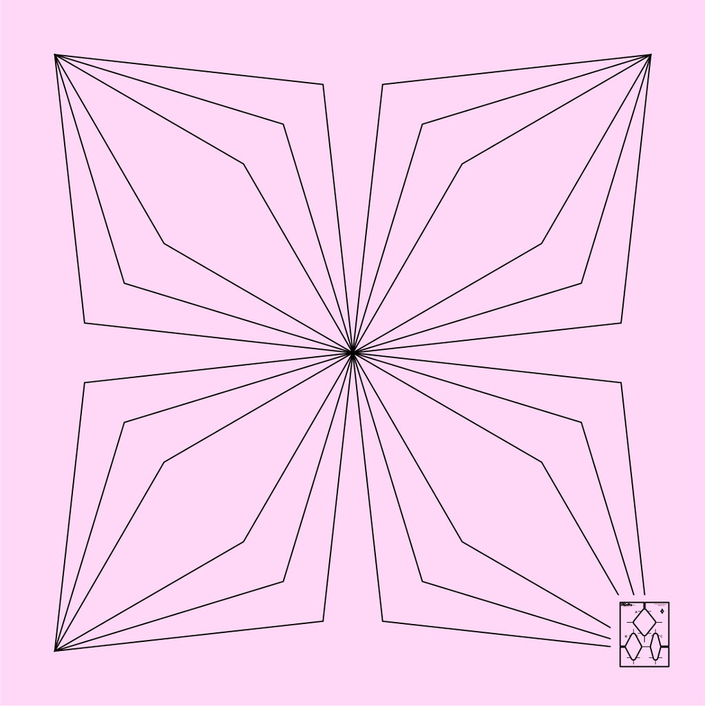 DM Quilting – Triad Diamond Templates