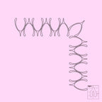 DM Quilting – Wish Bone Templates