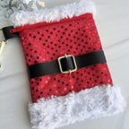 Embroidery Garden Santa Wristlet included in Holiday Purse Bundle