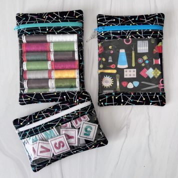Embroidery Garden Fabric Markers and Bag included in Sew Much Fun Bundle