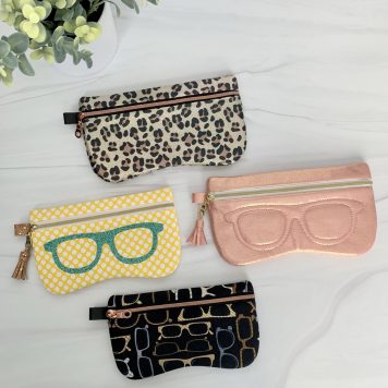 Embroidery Garden In the Hoop Sunglasses Case included in Personal Items Bundle