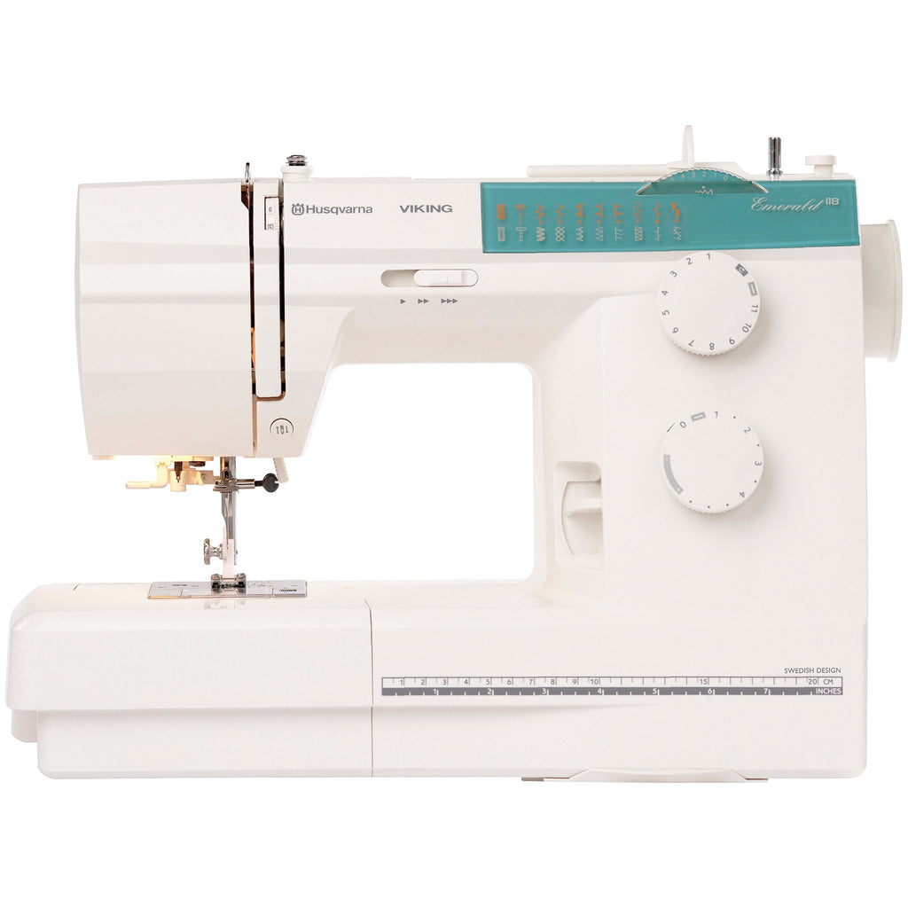 Husqvarna Viking EMERALD 116 sewing machine — official product image 2