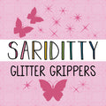 SARIDITTY Butterfly Glitter Grippers 27pc Set