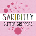 SARIDITTY Circle Glitter Grippers 30pc Set
