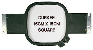 Durkee 15 x 15cm (6"x6") Square Hoop, 360 Needle Spacing, Happy Compatible product image