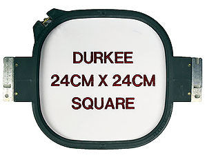 Durkee 24cm x 24cm Square Hoop, 360 Needle Spacing, Happy Compatible product image