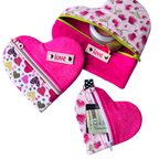 Embroidery Garden Have A Heart Zipper Bags included in Holiday Purse Bundle