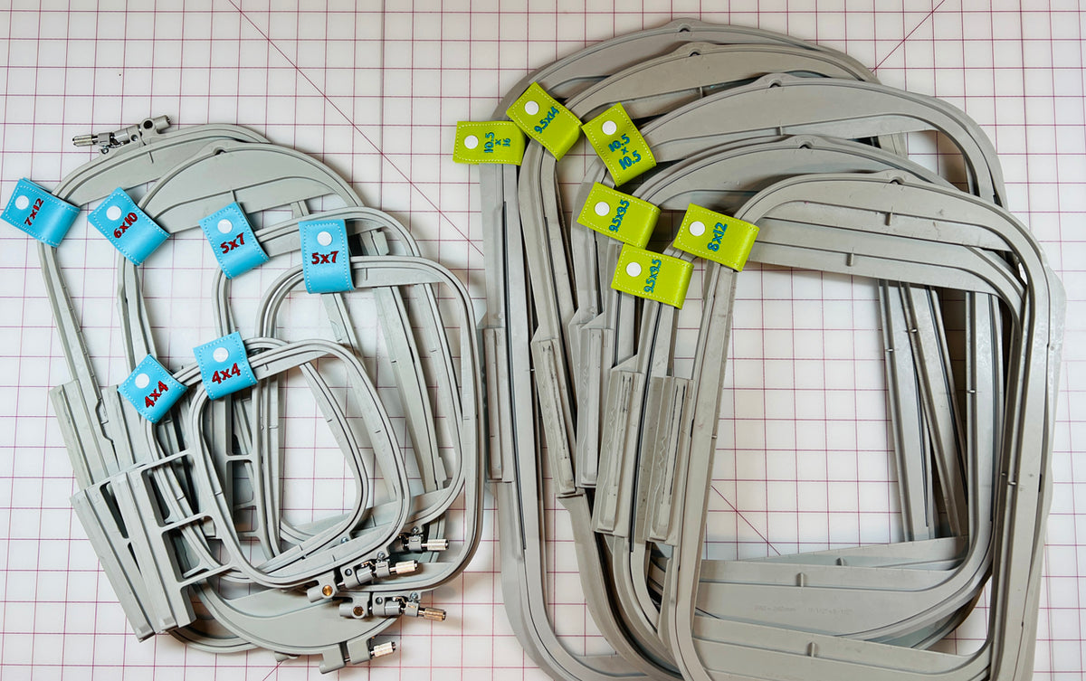 Embroidery Garden Embroidery Hoop Tabs included in Sew Much Fun Bundle