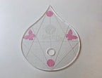 SARIDITTY Circle Glitter Grippers 30pc Set
