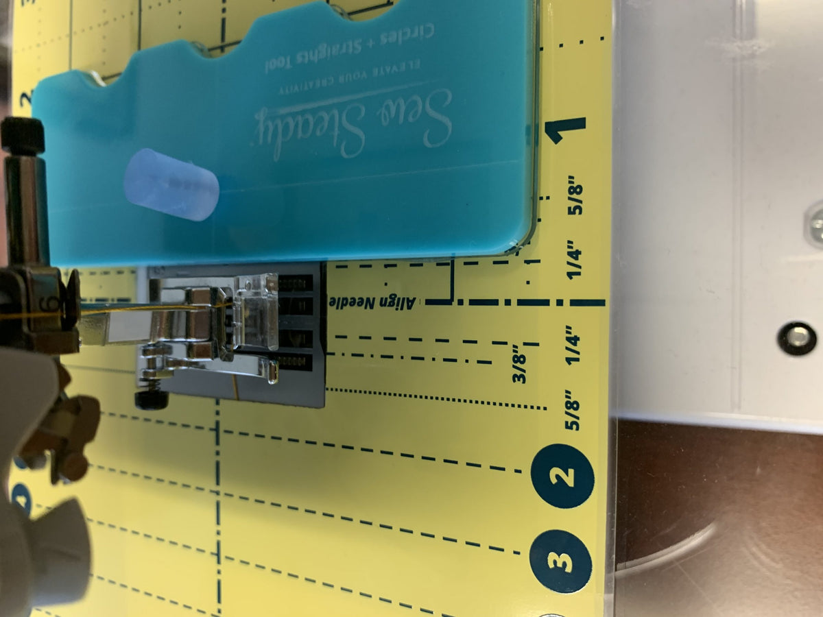 Sew Steady Universal Circles + Straights Tool & Mat