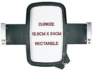 Durkee 12.5cm x 24cm (5" x 9") Rectangular Hoop, 360 Needle Spacing, SWF & Inbro Compatible product image