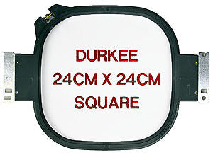 Durkee 24cm x 24cm Square Hoop, 360 Needle Spacing, SWF & Inbro Compatible product image