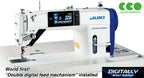 JUKI DDL-9000CF series digital lockstitch machine, manufacturer series photo representative of DDL-9000C-FMS head