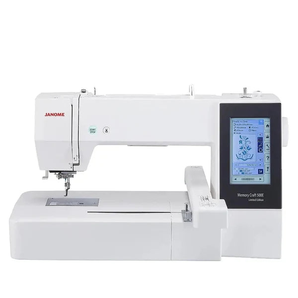 Janome Memory Craft 500E Embroidery Machine (MC500E)
