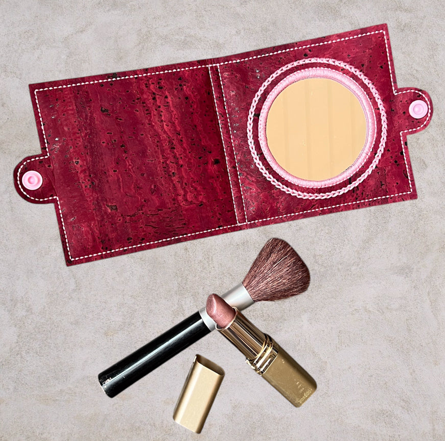 Embroidery Garden Madison Mirror Compact Set included in Personal Items Bundle
