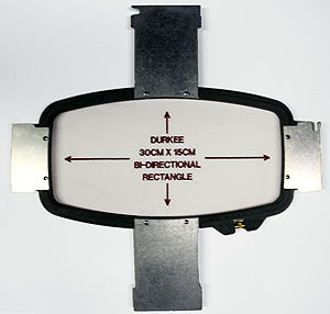 Durkee 30cm x 15cm Rectangular Hoop, 400 Needle Spacing, Melco Compatible product image