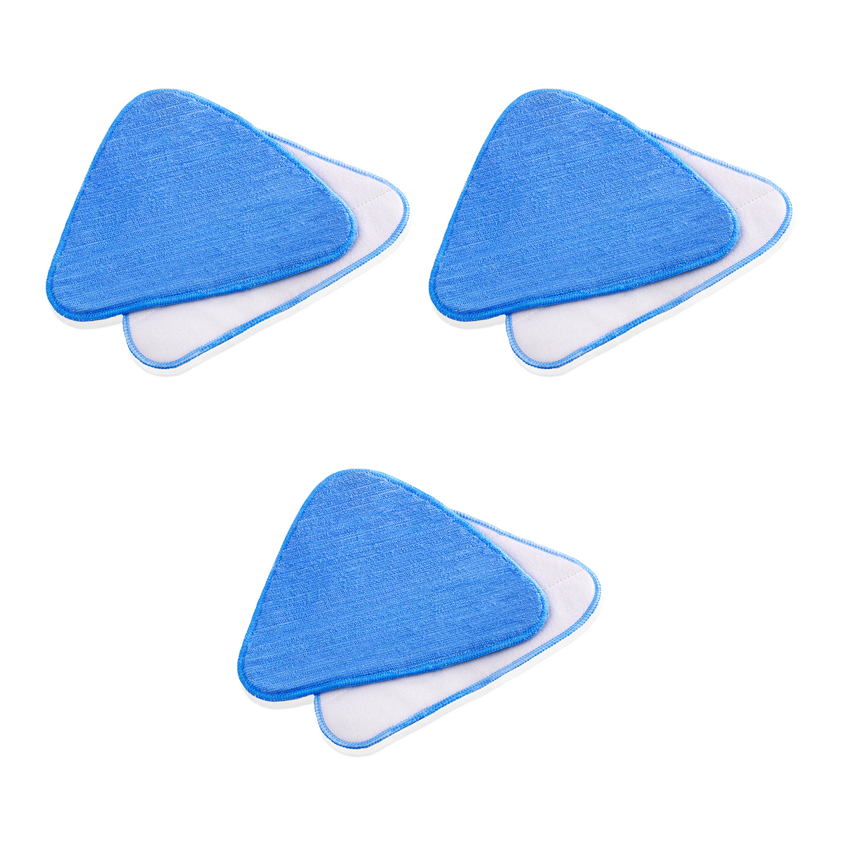 Reliable SMP1-2 Microfiber pads for Steamboy Steam Mops, 3 x 2 Pack