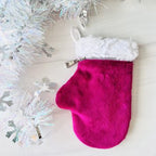 Embroidery Garden Mitten Zipper Bag included in Holiday Purse Bundle