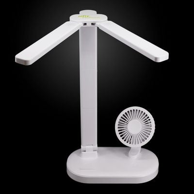 Nifty Notions LumiBreeze LED Desk Lamp and Fan — product view 1