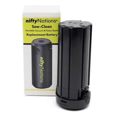 Nifty Notions SewClean Vacuum & Power Bank Replacement Battery — product view 3