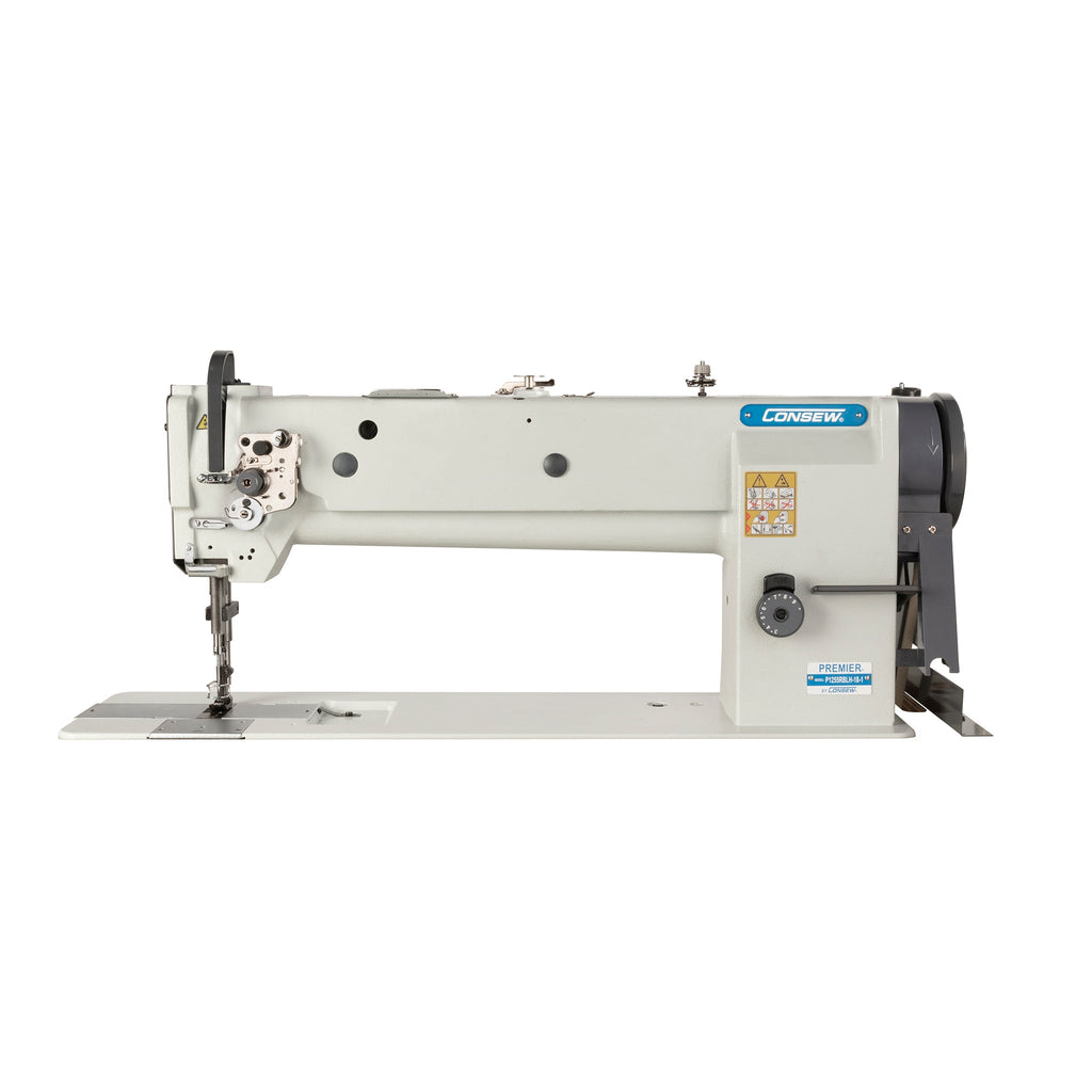 Consew Premier P1255RBLH-18-1 18" Long Arm Walking Foot Industrial Sewing Machine with Table & Servo Motor - product view 1