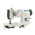 Consew Premier P2339RB-1 Double Needle Compound Feed Walking Foot Industrial Sewing Machine with Table & Servo Motor - product view 1