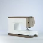 Sewing machine on a white background