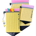 Embroidery Garden Pencil Cases Set included in Functional Purse Bundle
