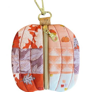 Embroidery Garden Pumpkin Pouches Set included in Small Bags and Pouches Bundle