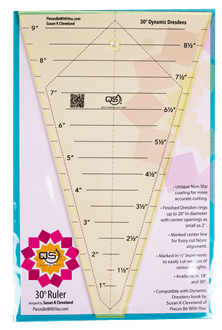 Quilters Select 30-degree Dresden ruler