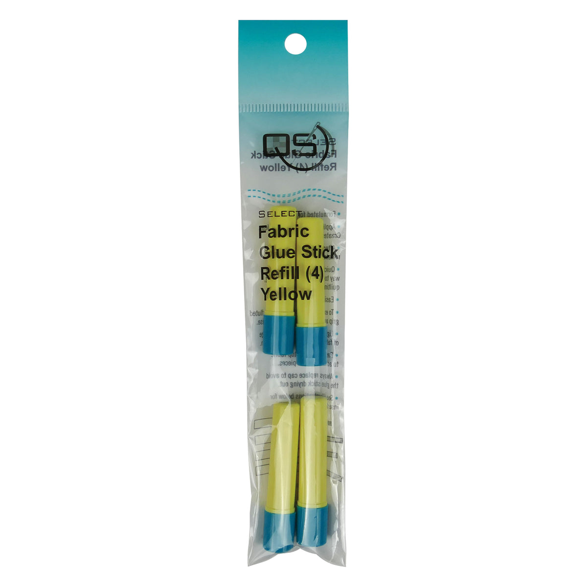 Quilters Select Glue Stick Refills – 4 Pack, Yellow — manufacturer product view 1