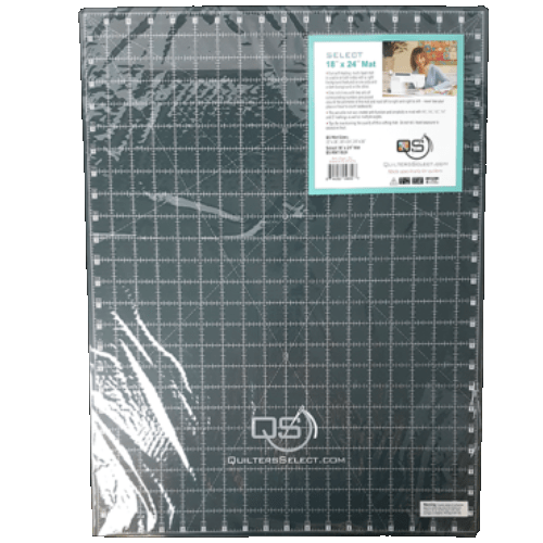Quilters Select 18 by 24 inch dual-sided cutting mat