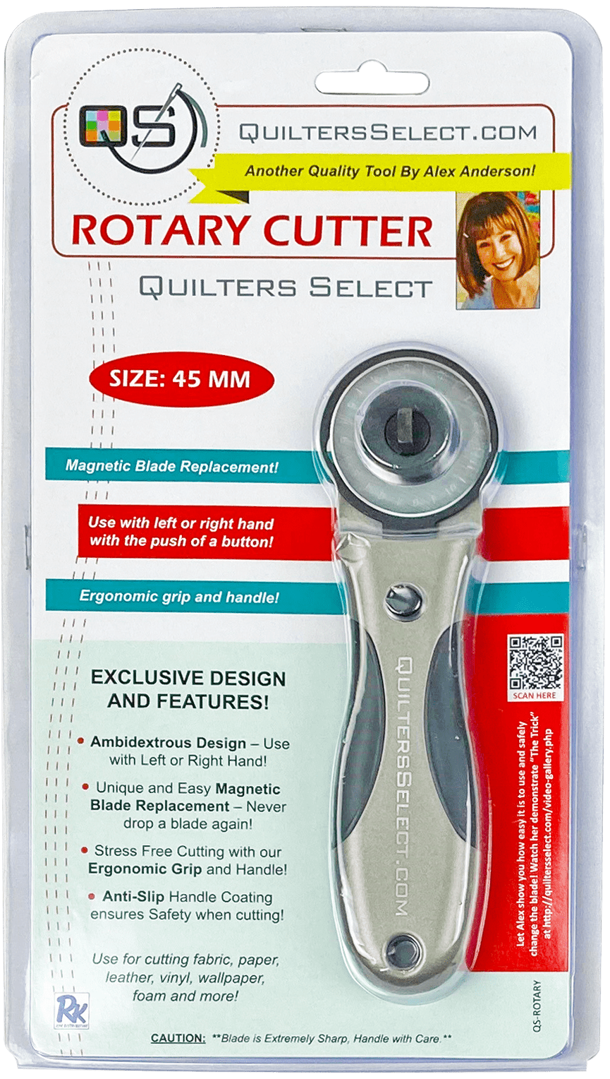 Quilters Select 45mm Deluxe Rotary Cutter