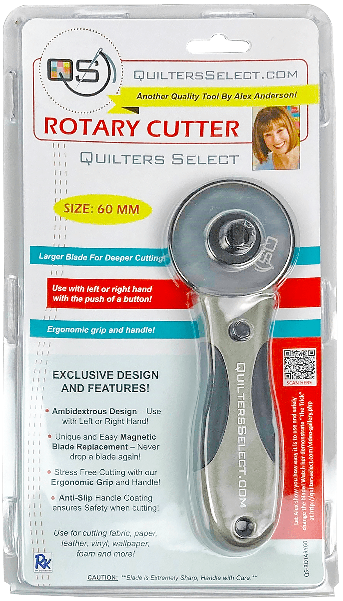 Quilters Select 60mm rotary cutter