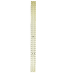 Quilters Select 2.5 by 36 inch non-slip ruler