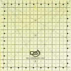 Quilters Select 9.5 inch square non-slip ruler