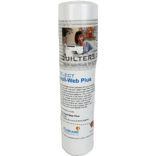 Quilters Select Appli-Web Plus, 10 inch by 10 yard roll
