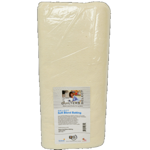 Quilters Select Blend batting, Queen cut