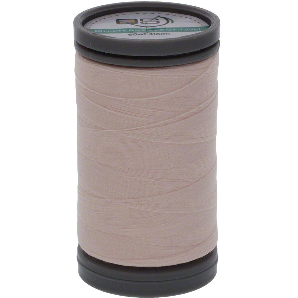 Quilters Select Perfect Cotton Plus 60wt Thread — Porcelain, 400m — individual spool