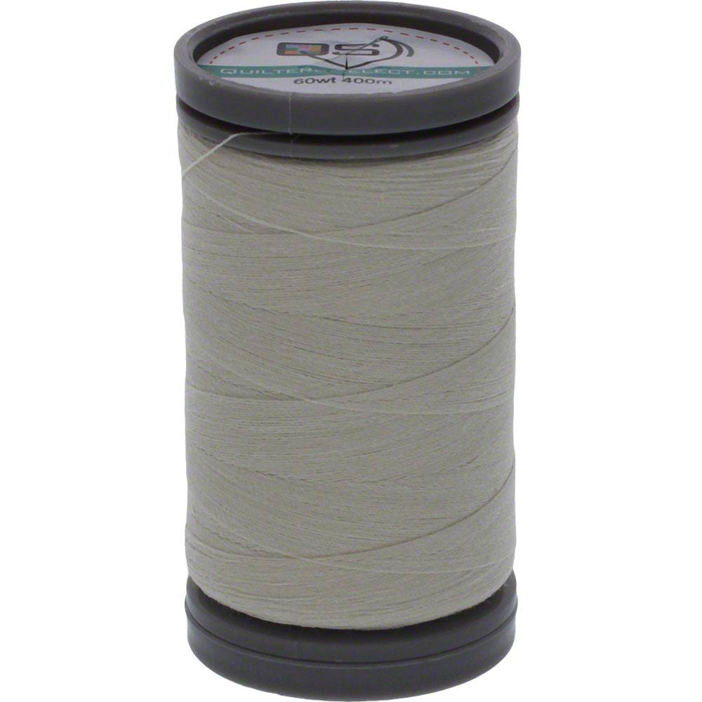 Quilters Select Perfect Cotton Plus 60wt Thread — Antique White, 400m — individual spool