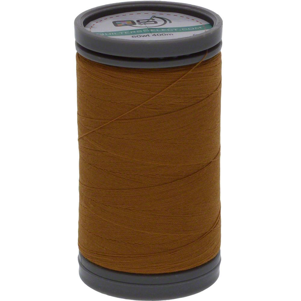 Quilters Select Perfect Cotton Plus 60wt Thread — Poppyseed, 400m — individual spool