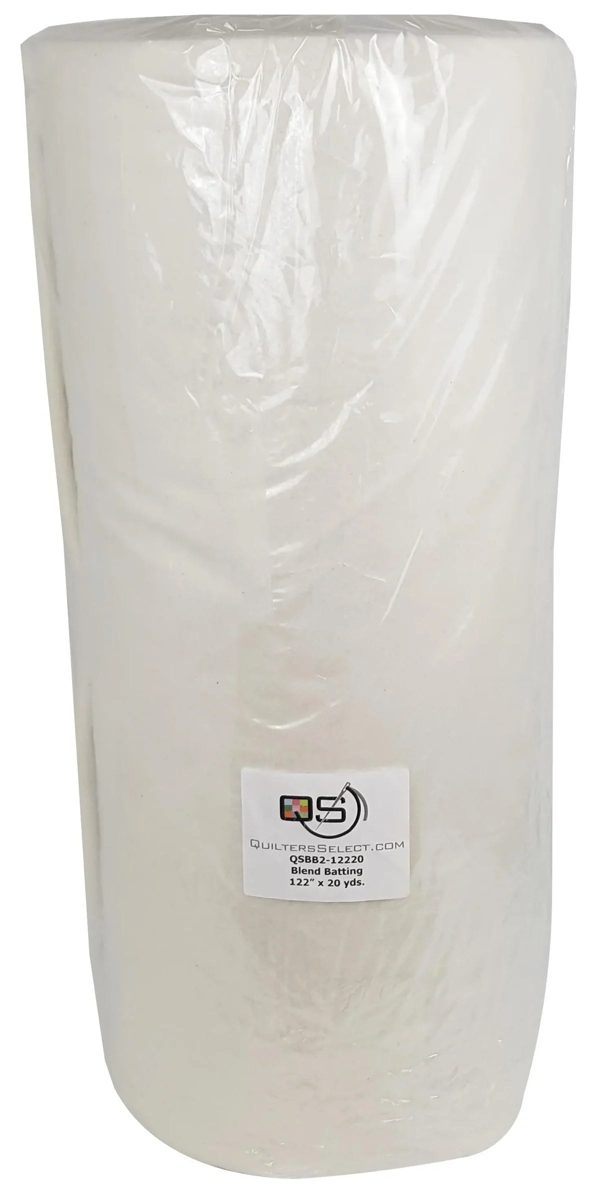 Quilters Select Blend Batting 122″ x 20 yds — manufacturer product view 1