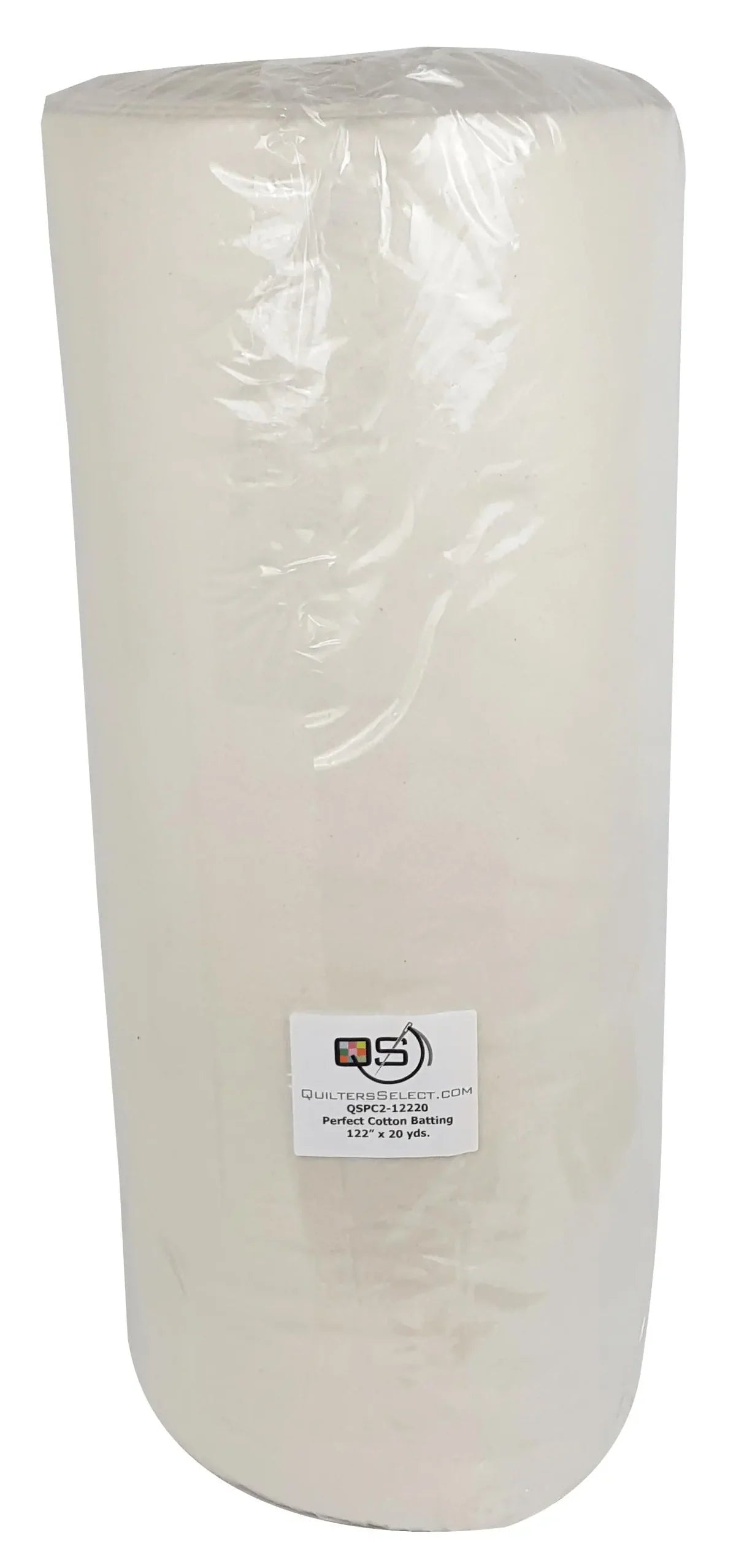 Quilters Select Perfect Cotton Batting 122″ x 20yds — manufacturer product view 1