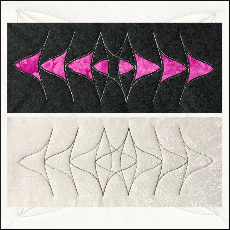 London Collection Flying Bell Curve Triangle Book