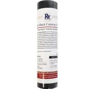 RNK Cutaway Mesh, Black, 10″ x 10 yards — manufacturer product view 1